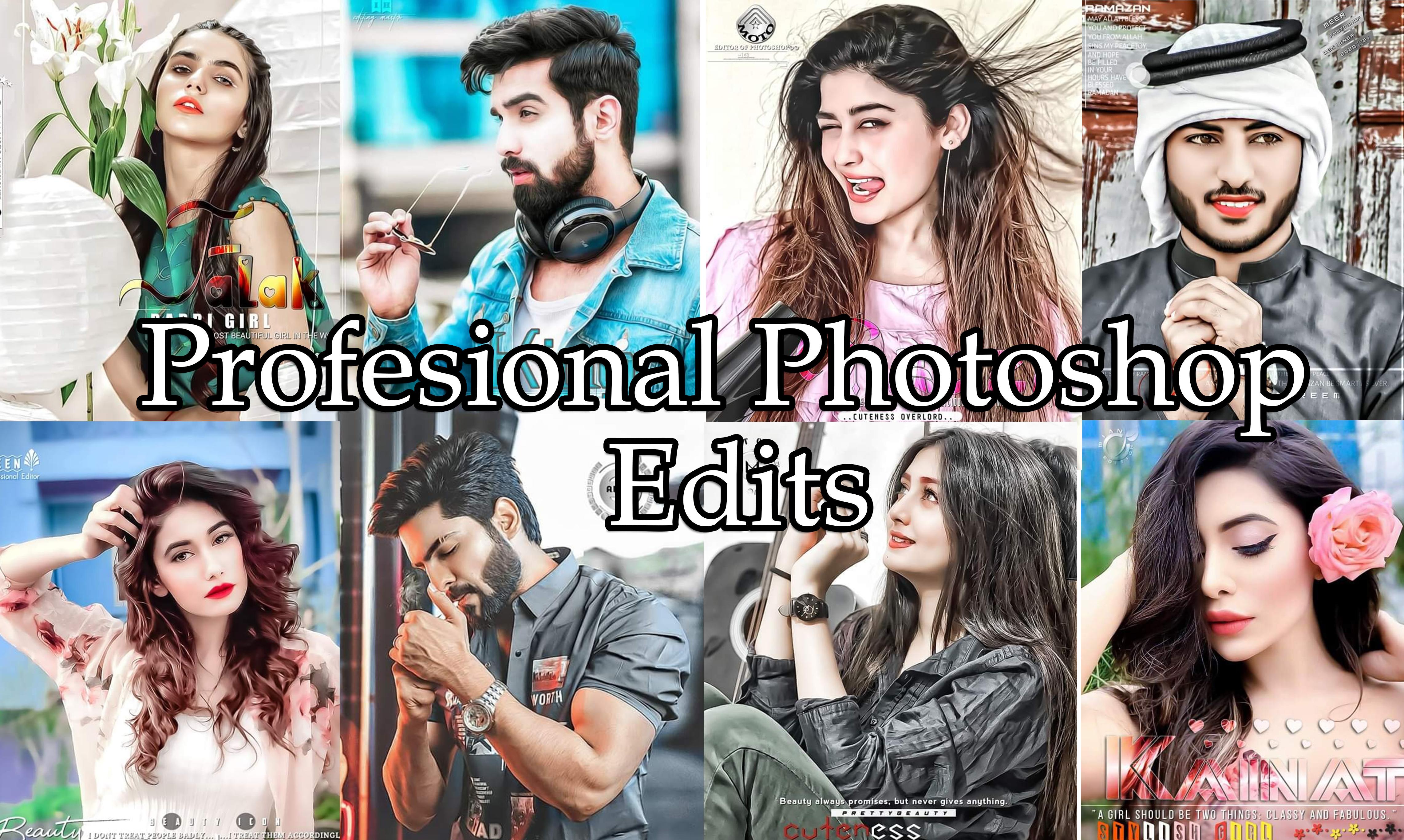 I will do Professional Photoshop editing of images