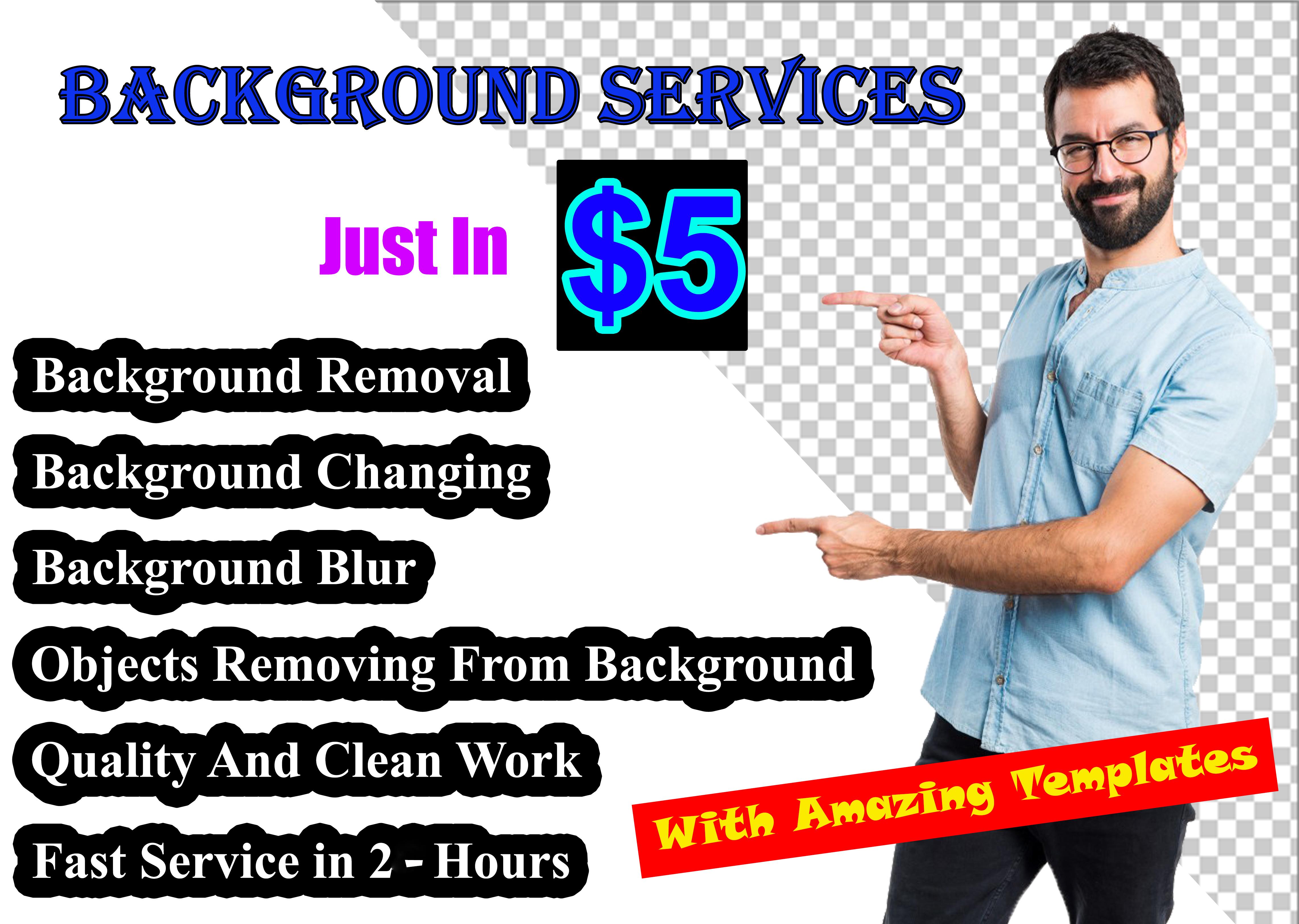 I will remove background and cutout from 15 images 