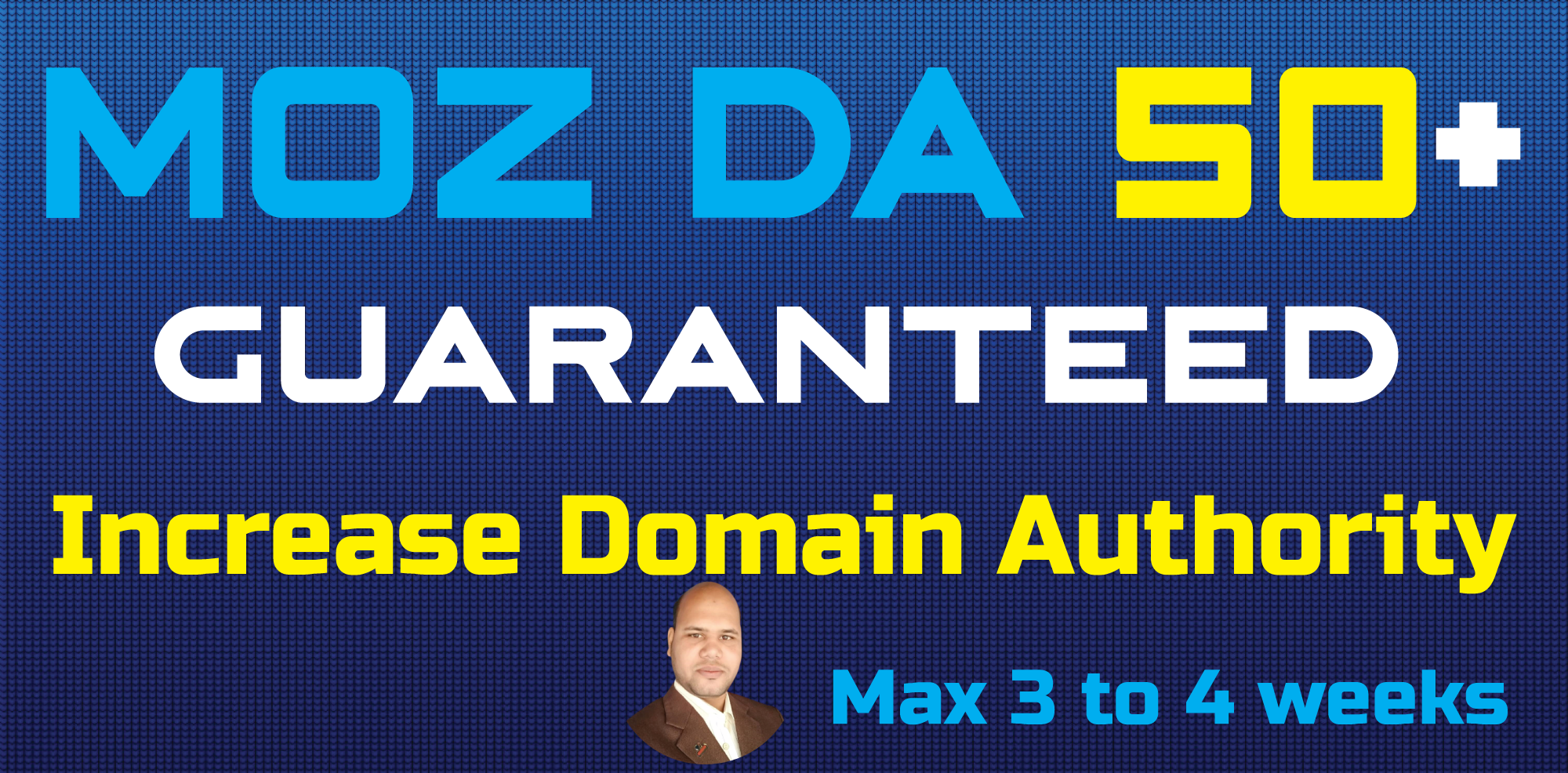 Increase MOZ DA 50+ Within 30 Days - 100% Money Back Guarantee