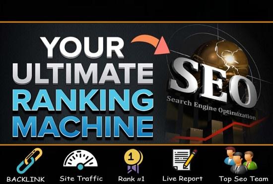 I will create 100 high da authority SEO backlinks,link building.