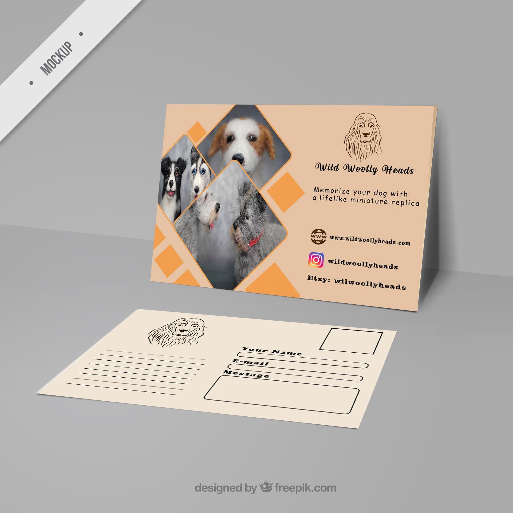 I will create an attractive Business card & post card
