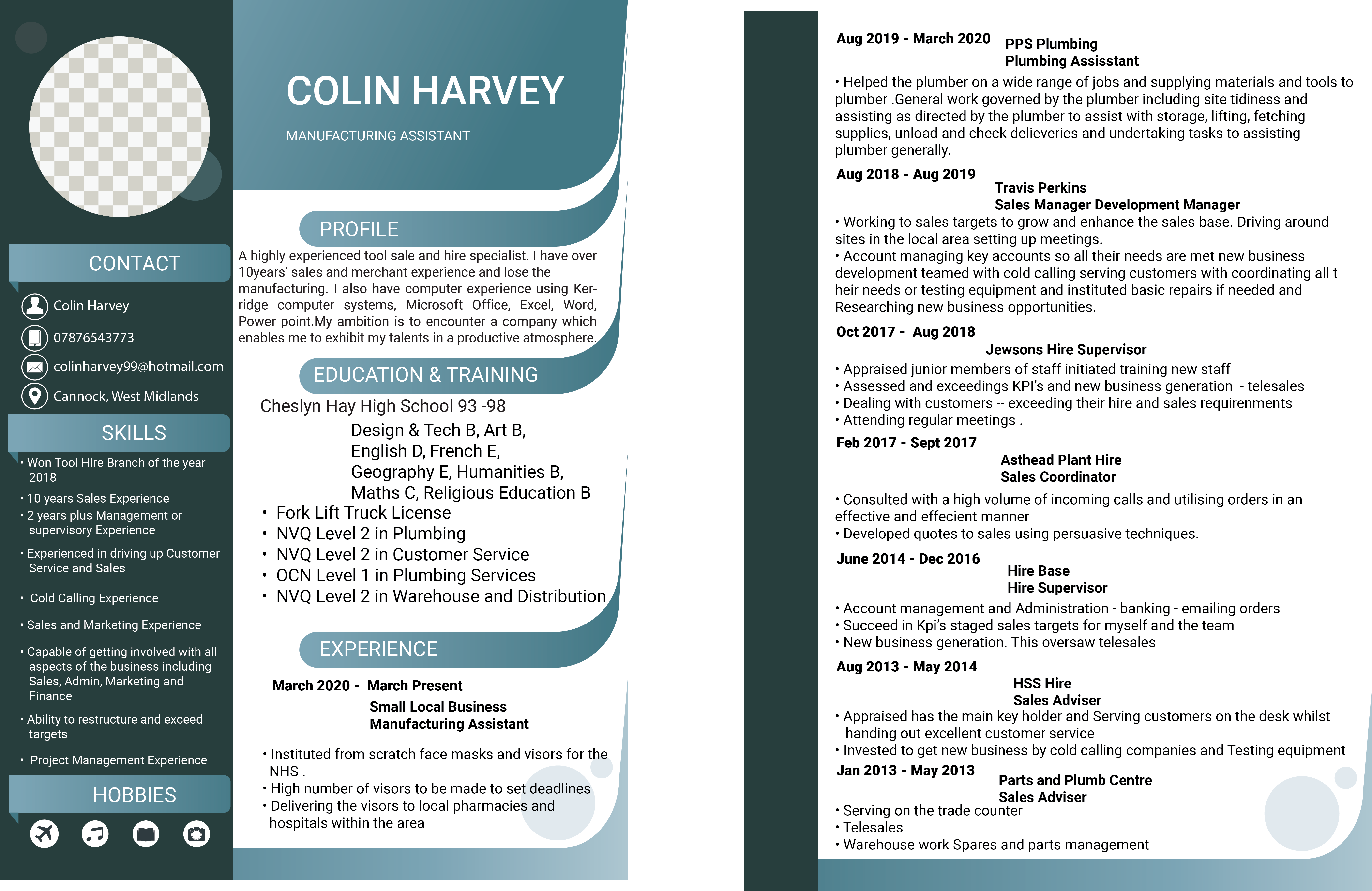 I will provide professional resume writing and CV design services