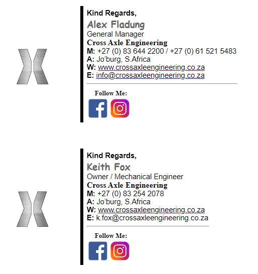 I will create professional clickable email signature 