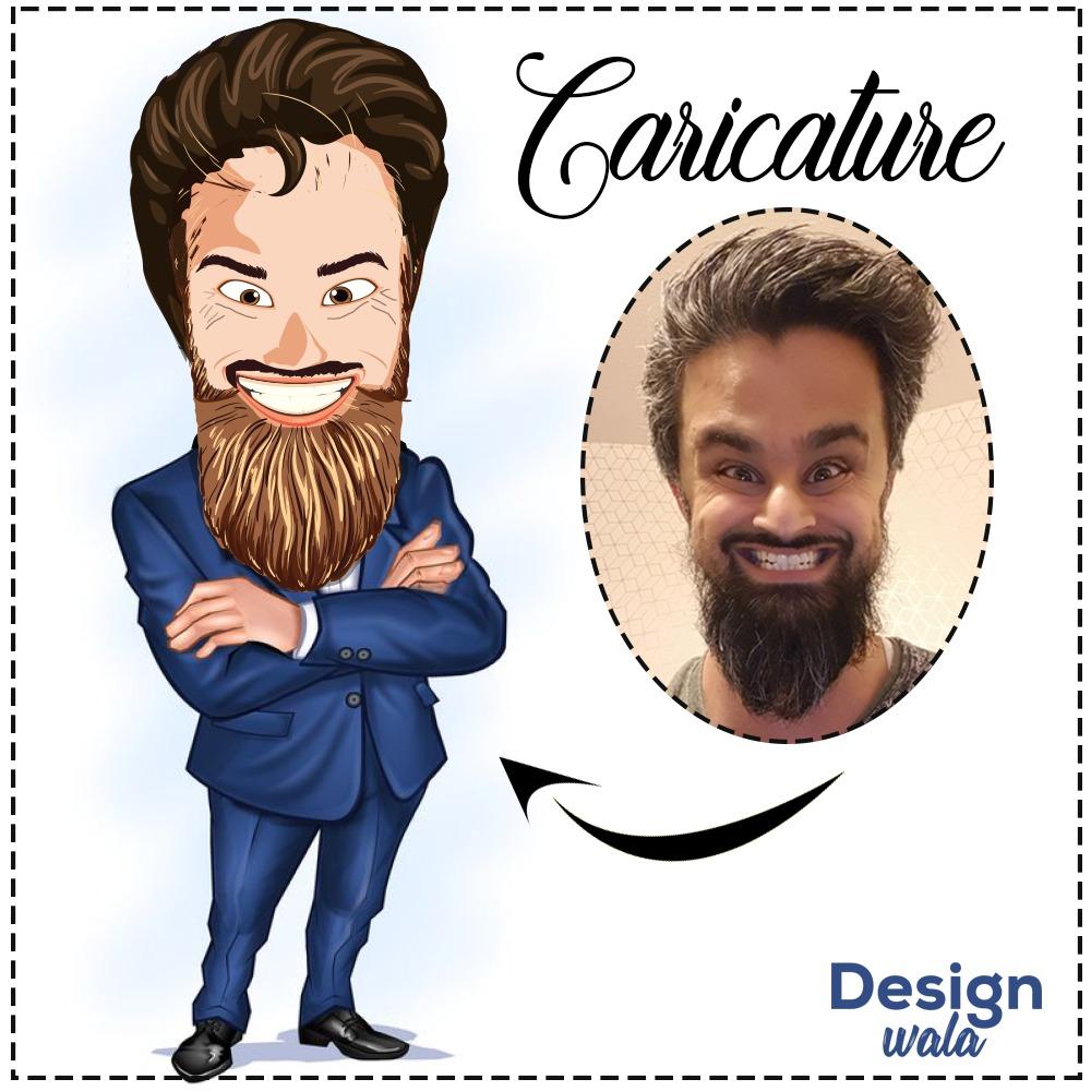 Caricature & Illustration your photos will be convert in to digitial art i have lot of experienced