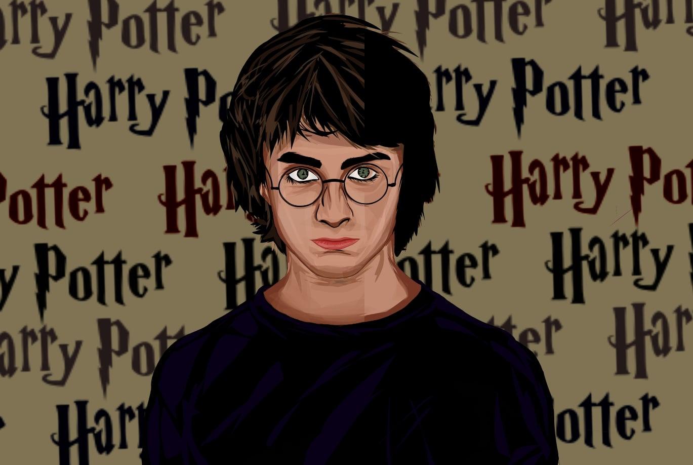 I will draw realistic cartoon vector portrait image of you