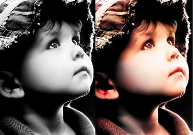 I will add color to you black and white photos