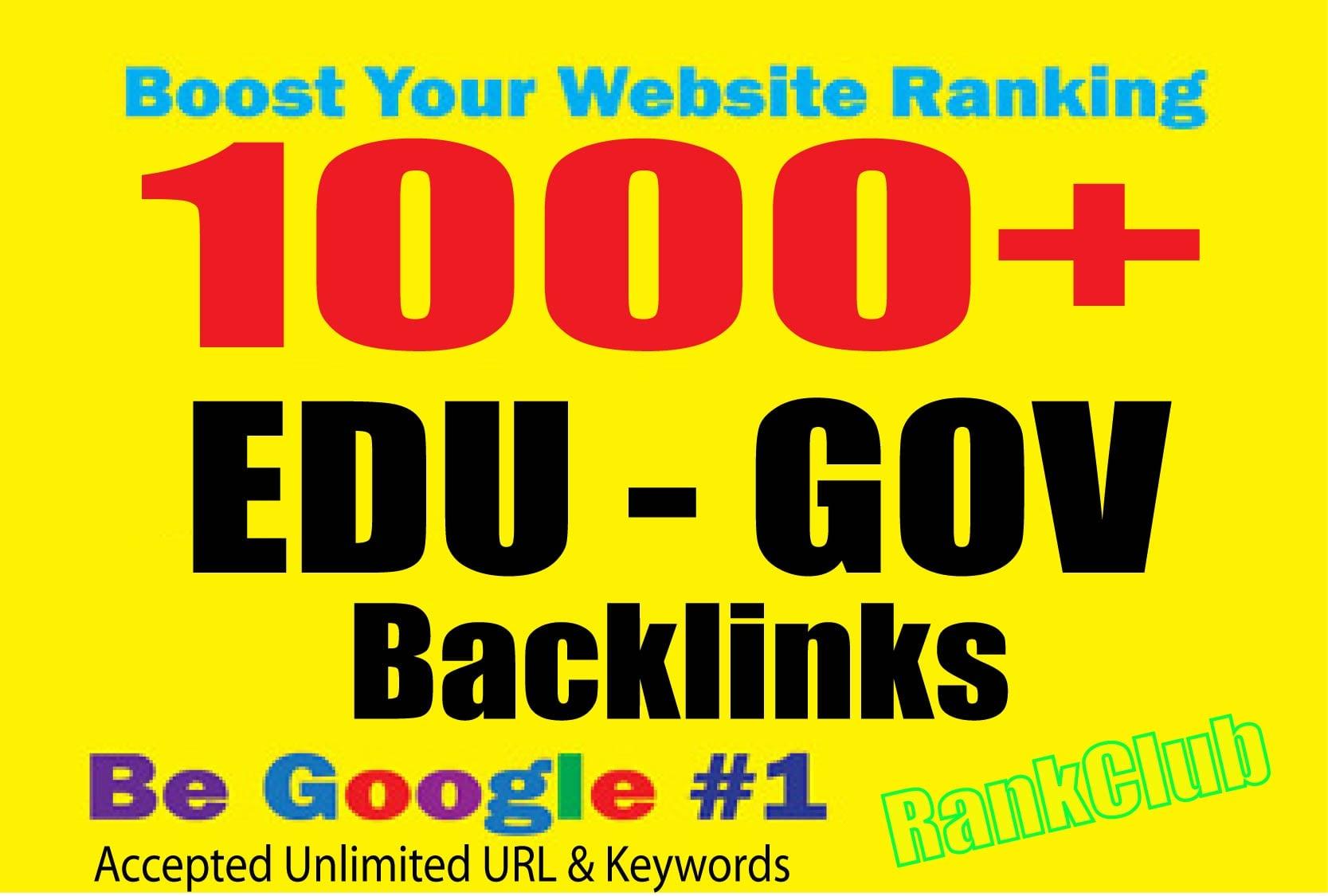 Create 1000+ Edu & Gov Backlinks