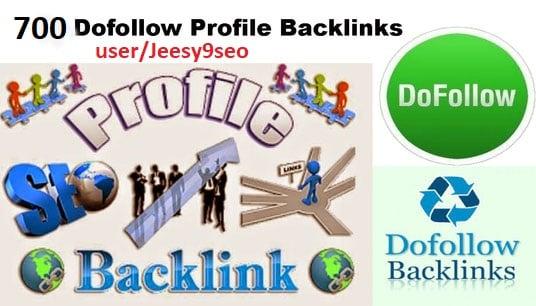 Rank on google 700 high quality profile backlinks for manual SEO link building
