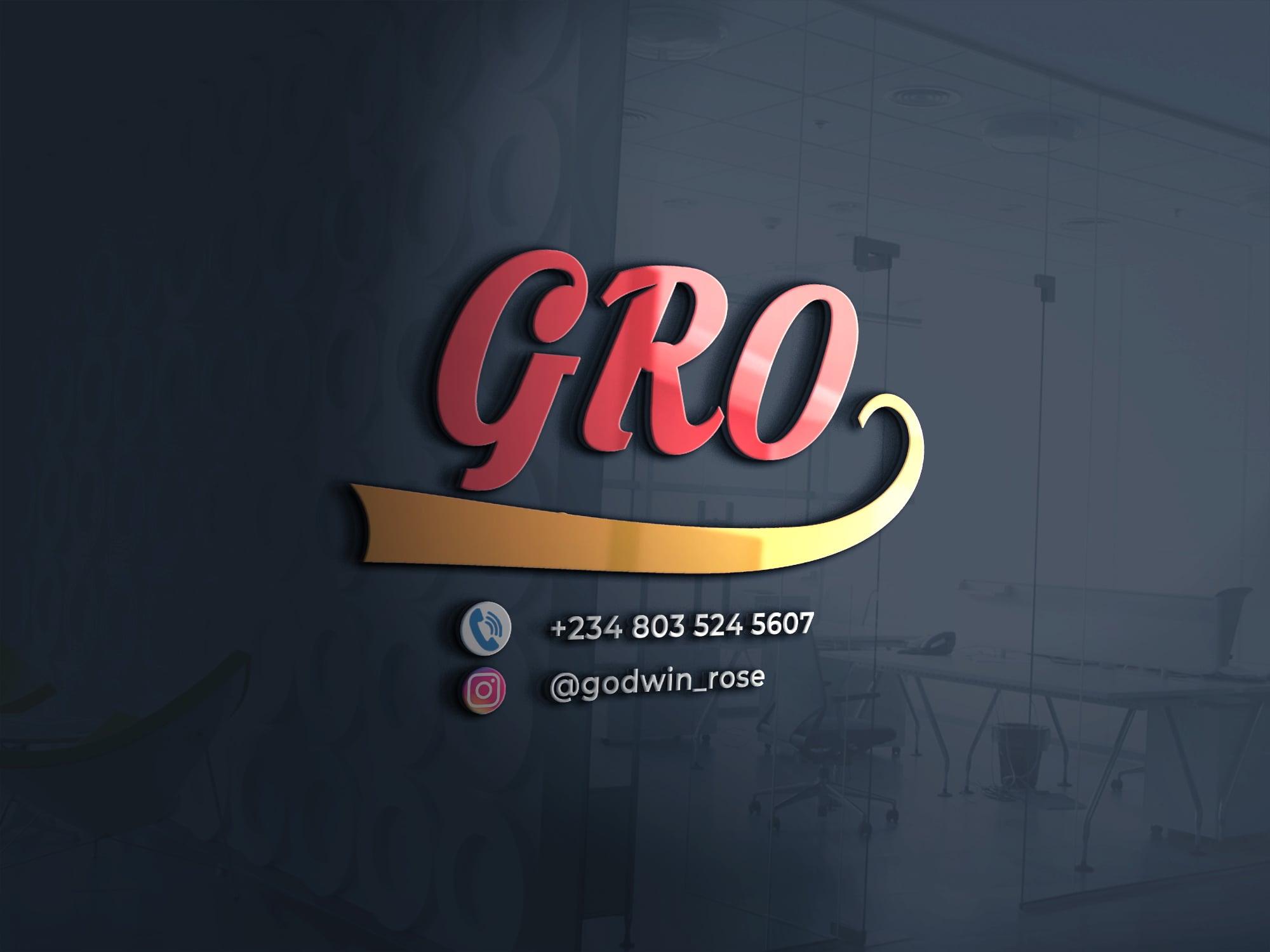 I will give you a modern, unique, minimalist logo design.