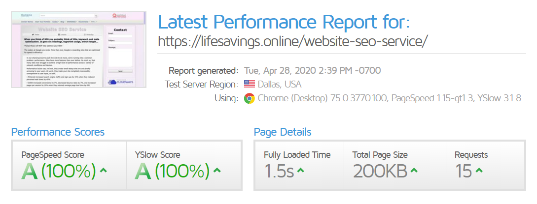 WordPress Site Speed, SEO & Cache