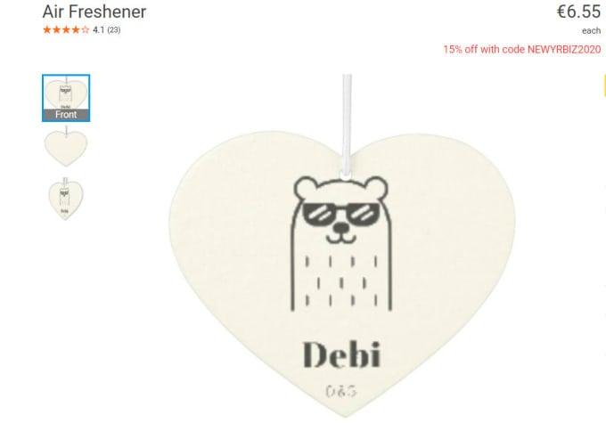 I will create you a zazzle store and custom products