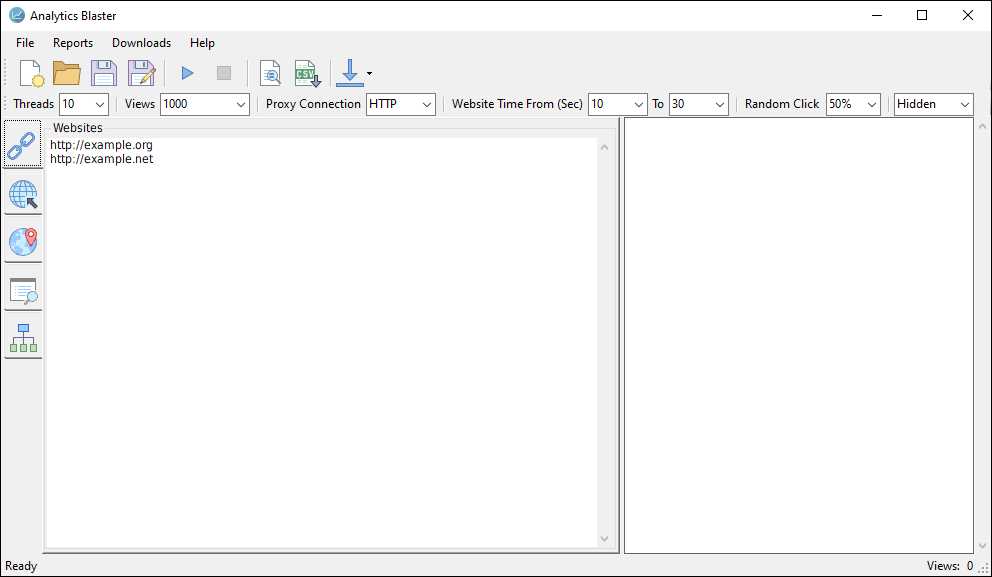 ANALYTICS BLASTER - The traffic bot that will blast your analytics stats