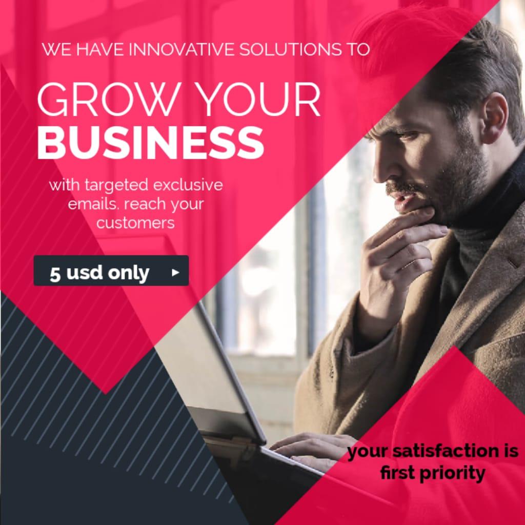 I will boost your marketing campaigns with exclusive email scraping