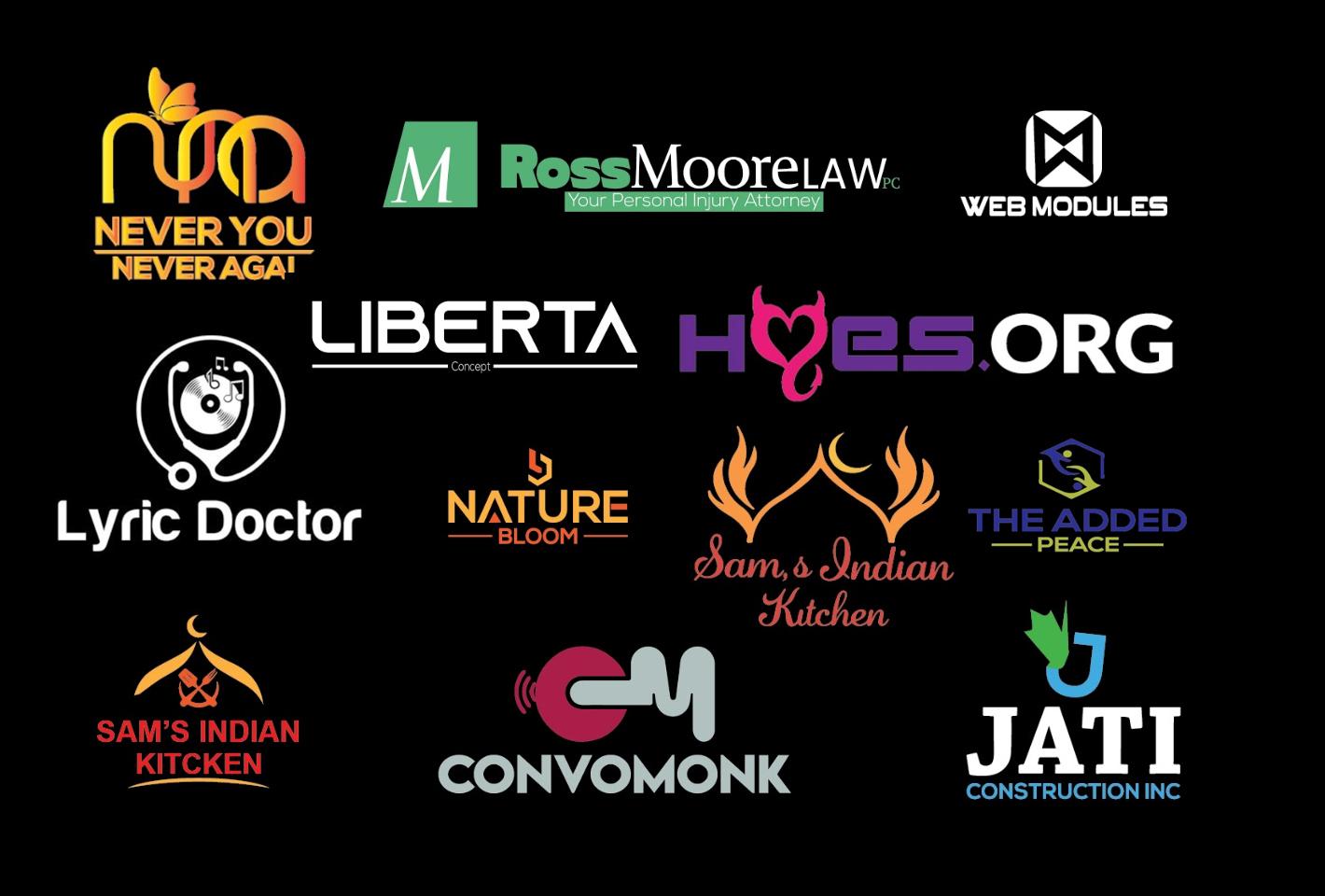 I will design a modern luxury minimalist logo