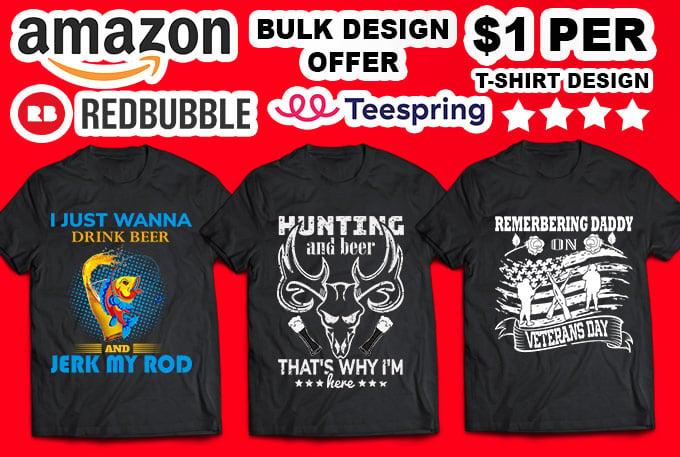 I will do creative typography and custom t-shirt design in 24 hours