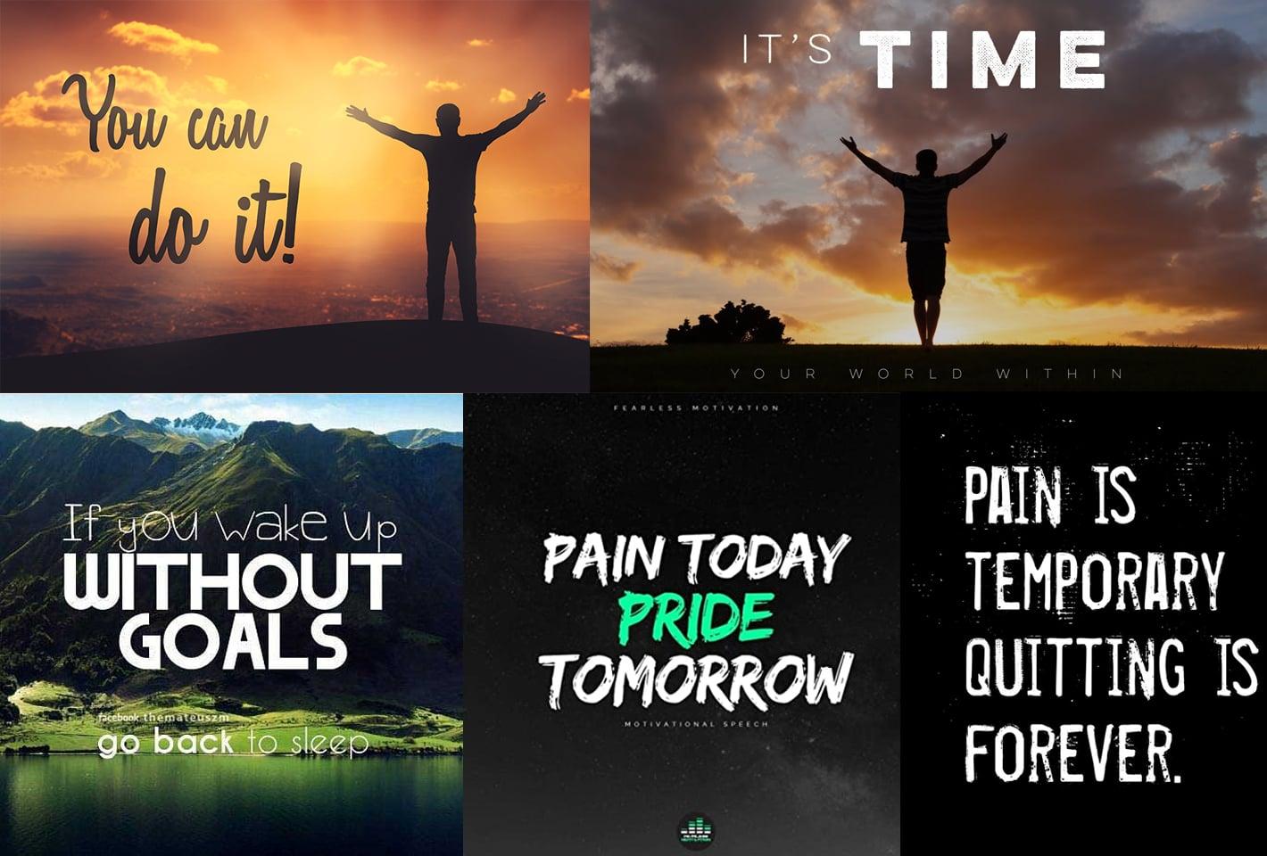 I will design motivational or inspirational quotes for Instagram