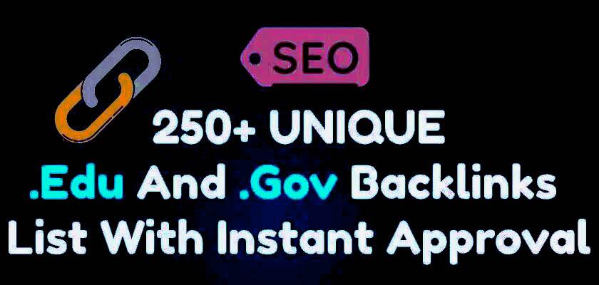 I Will Do 250+ HQ Edu.Gov Backlinks Manually For Website SEO