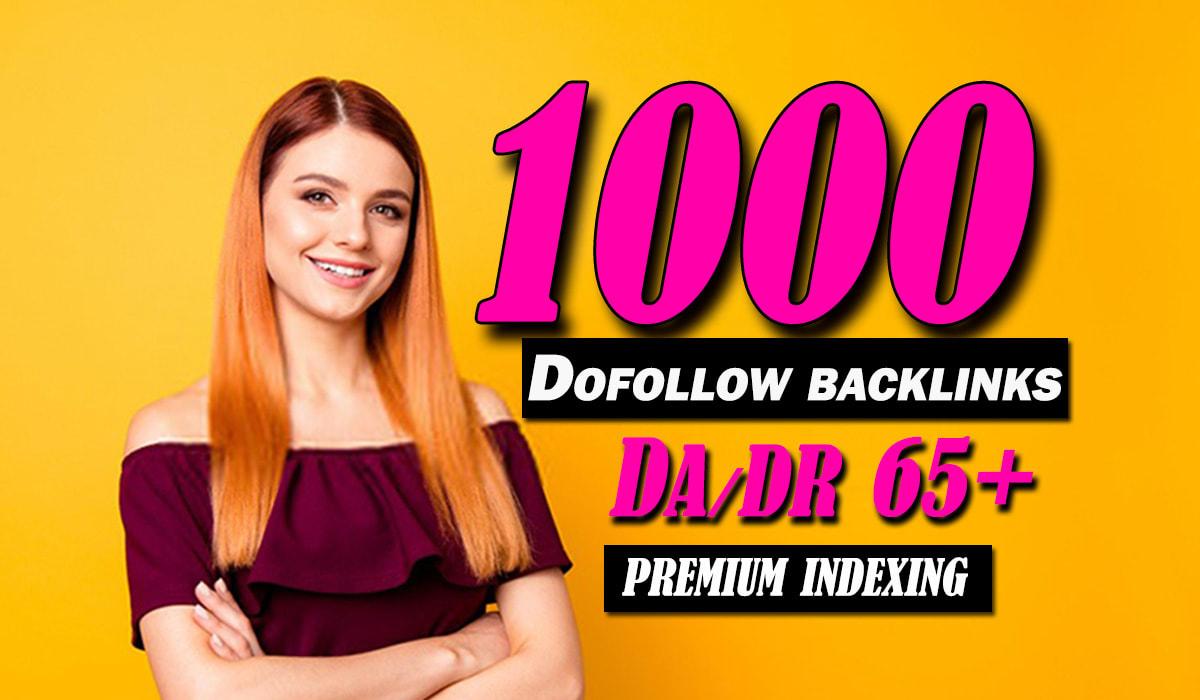 do 1000 Web 2.0 high quality contextual SEO dofollow backlinks
