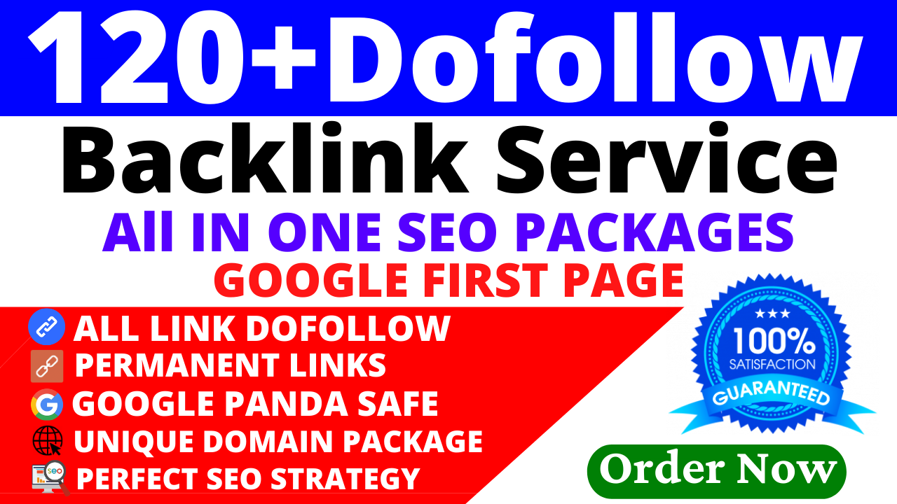 All In One 120+ Manual Dofollow Backlinks Web2, PBN, Profile, Bookmark & Link Building Service