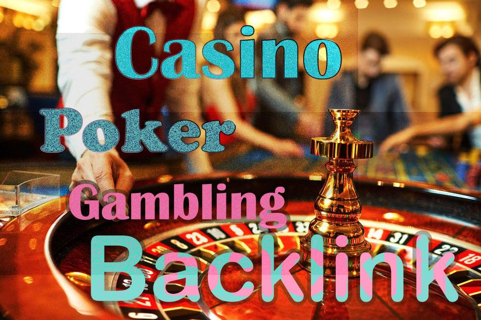Web2.0 Niche 10 PBN Links For Your Casino/Gambling/Poker Website