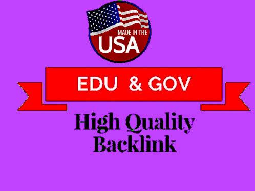 I will create 200 USA edu gov backlinks for your website rank