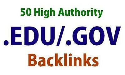 Create 50 Edu.Gov Backlink With Excel File And Login Details