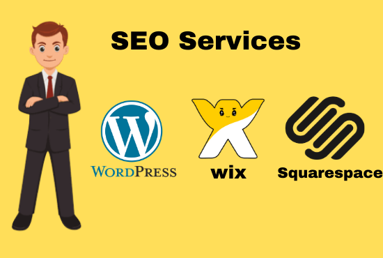 I will Give Seo Services For Wix, Square Space and Wordpress Websites