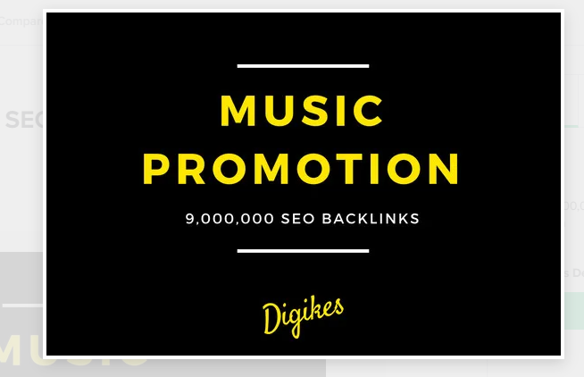 I will do 10,000,00 SEO backlink for your music promotion