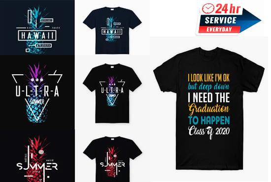i will design all kind of tshirt designs