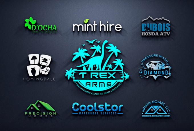 Design modern business logo. I am experienced enough to design all types of logo designs.