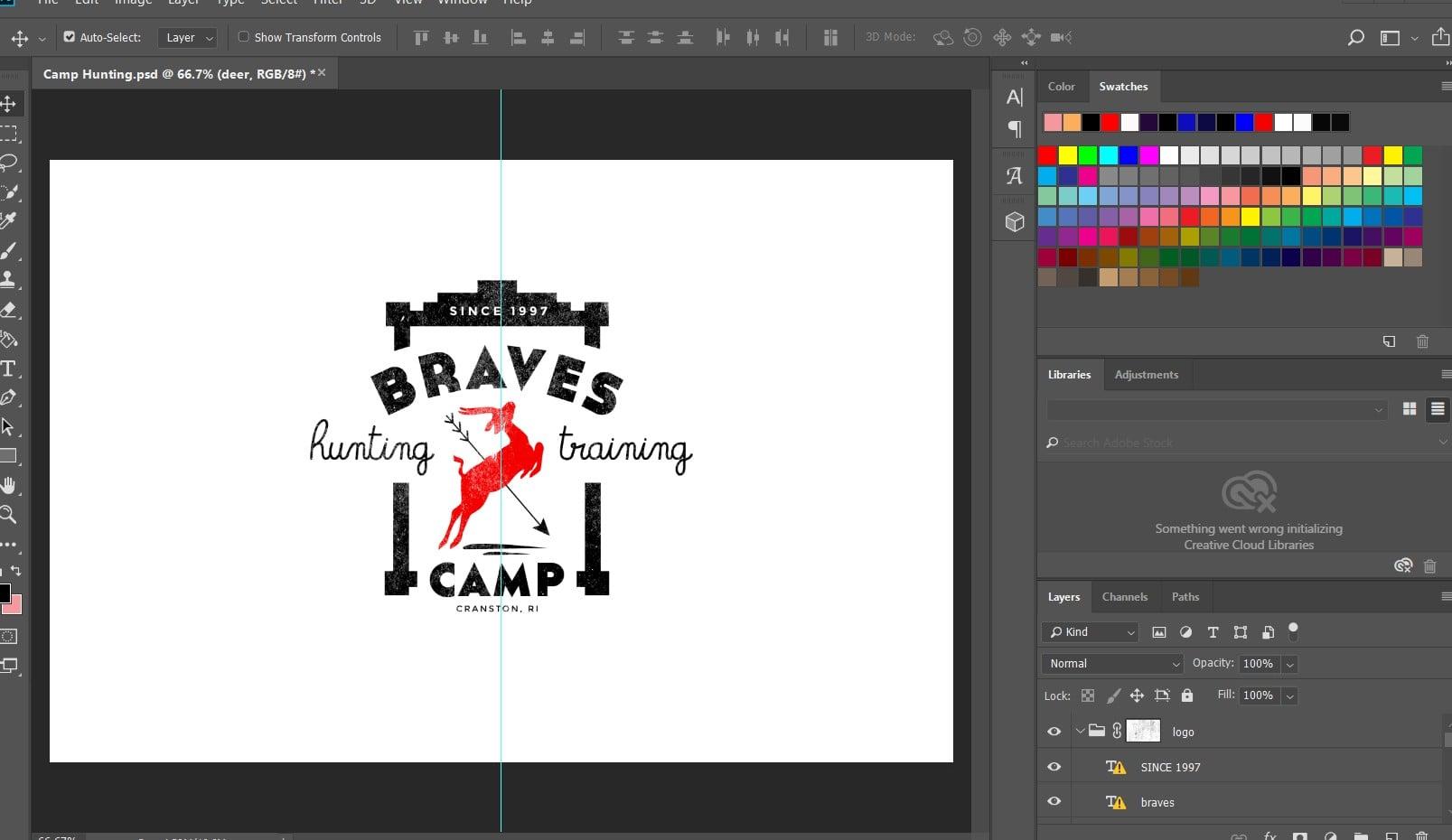 I will design a vintage or retro logo in low budget