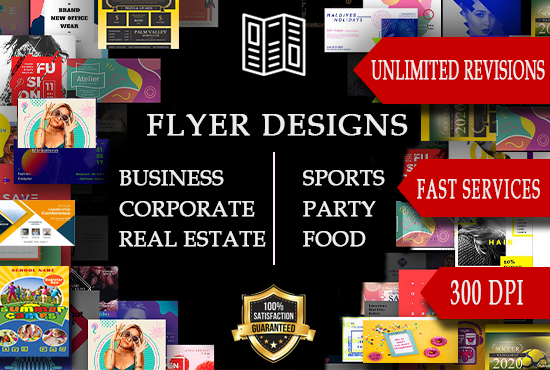 Design trend and colourful party posters, flyers and brochures