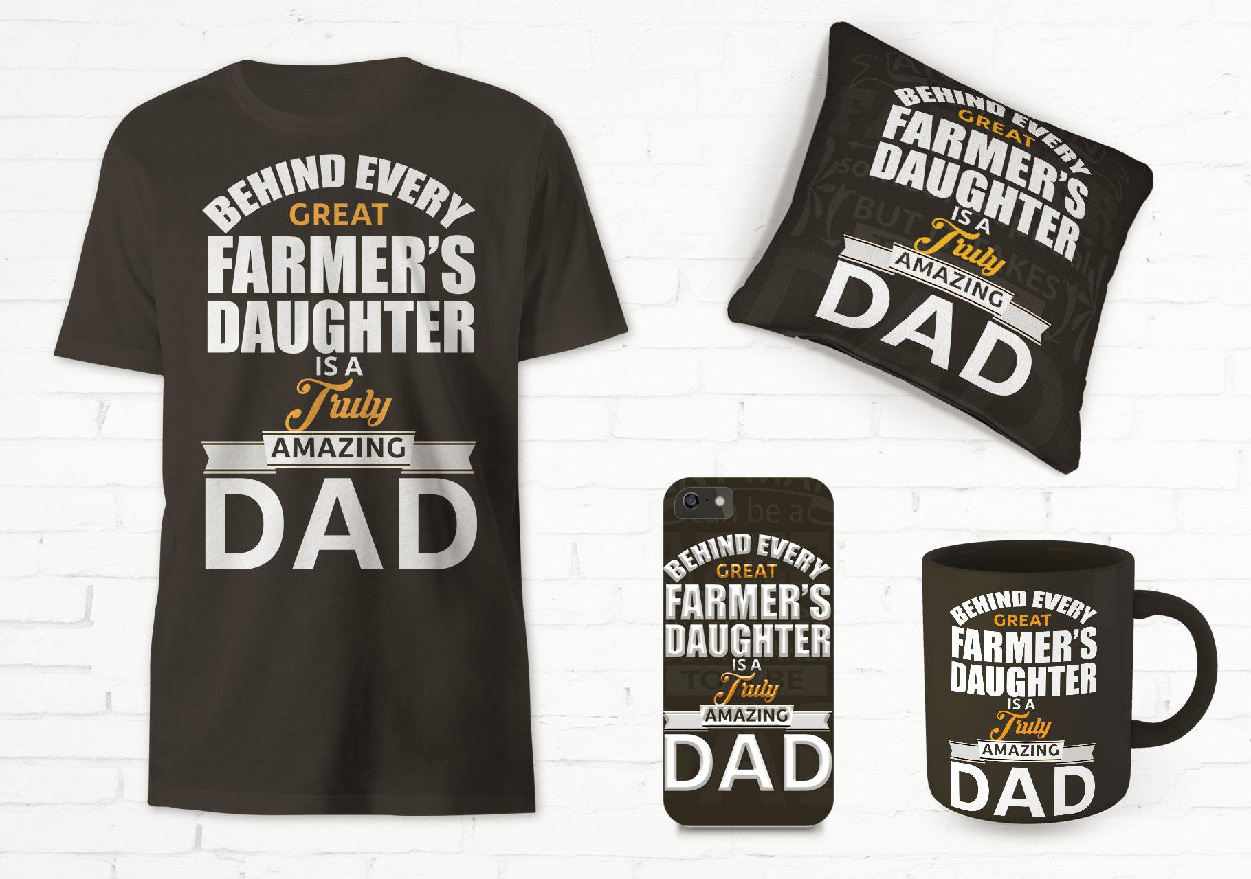 I will create awesome typography T-shirt and mug design for you