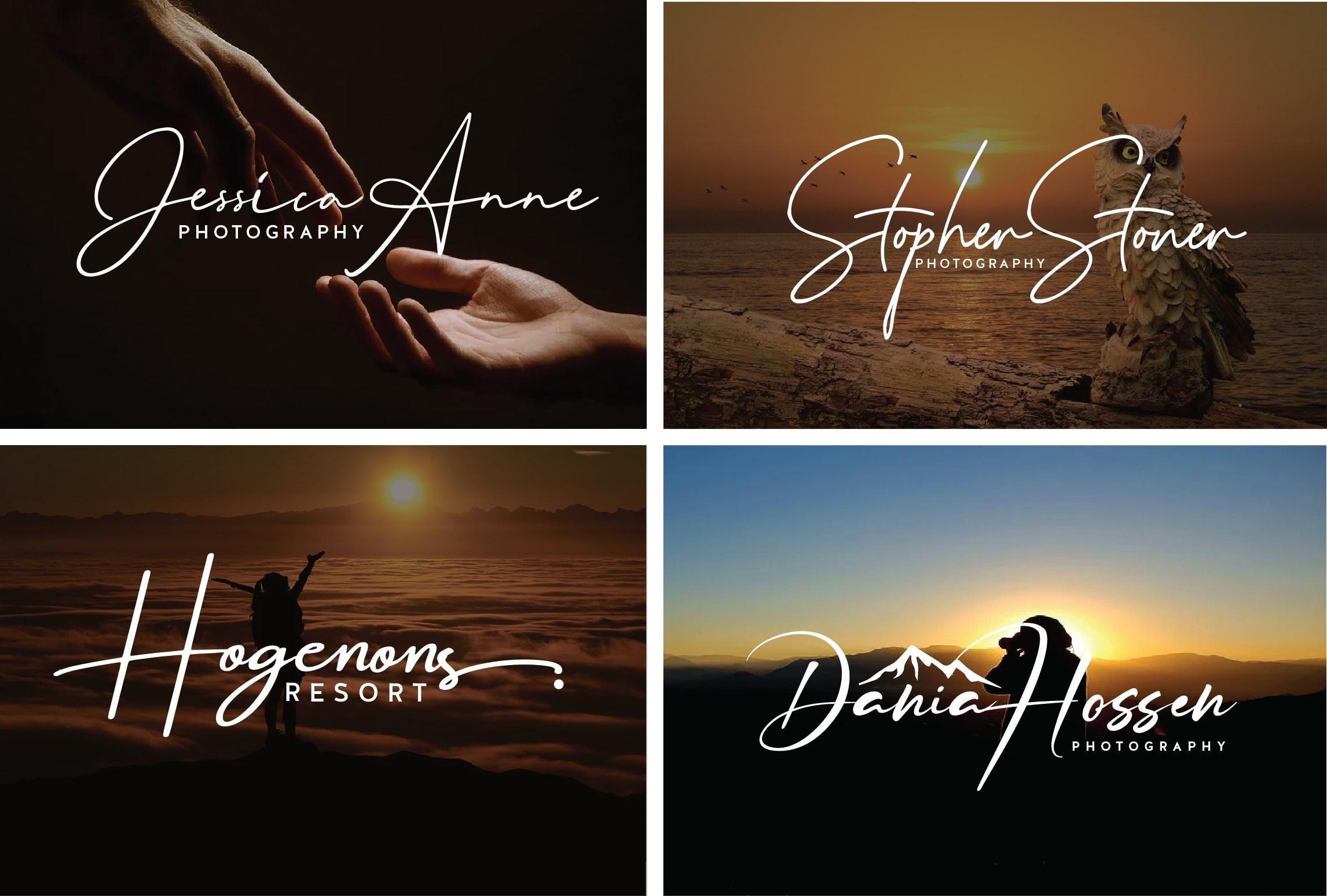 I will design 3 creative signature handwritten logo