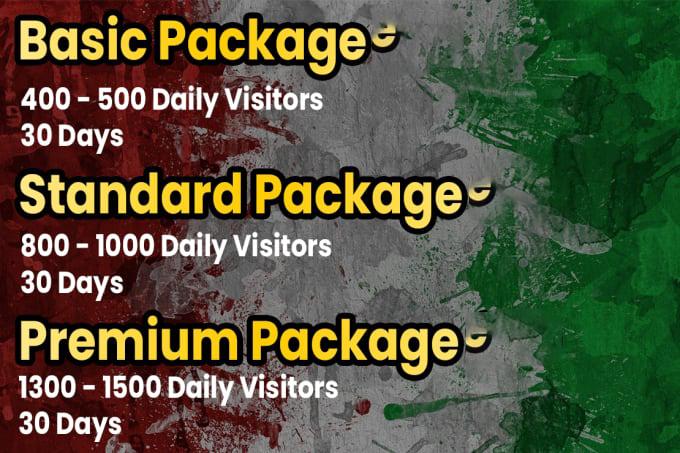 I will drive real Italy targeted web traffic 20K VISITORS