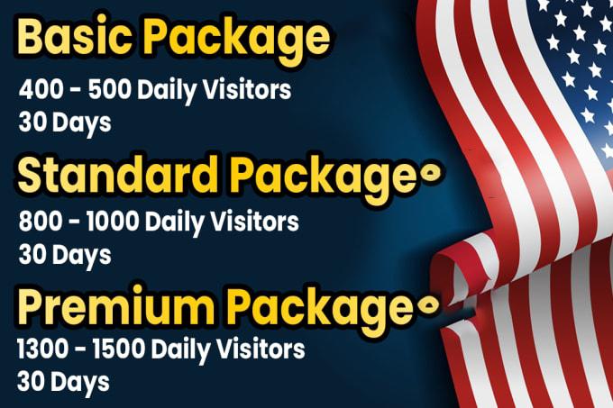 I will drive real USA targeted web traffic (20k)