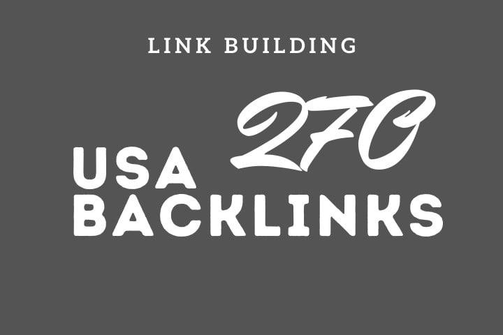 SEO 270 USA backlinks link building