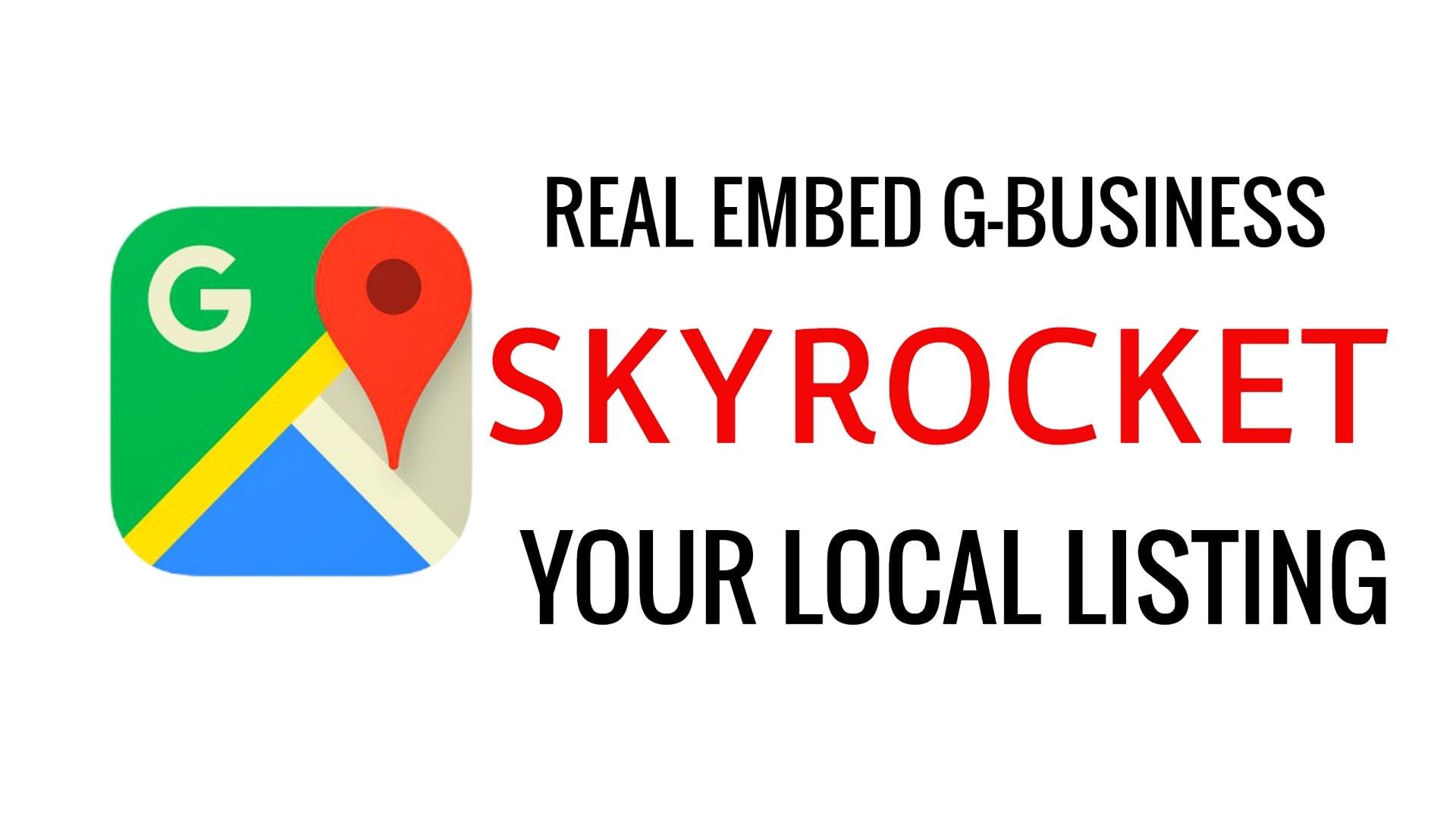 I will embed and 500 backlinks, skyrocket gmb in google rankings