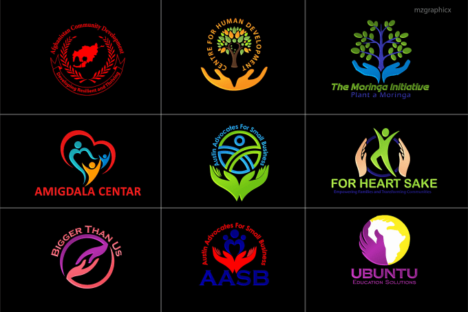Design outstanding nonprofit, community and charity logo(1 Simple Logo Designs + PNG + JPG + 3D Mock