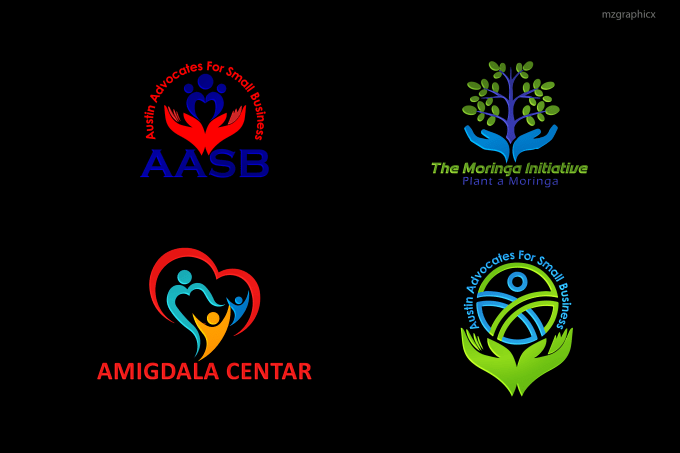 Design outstanding nonprofit, community and charity logo(1 Simple Logo Designs + PNG + JPG + 3D Mock