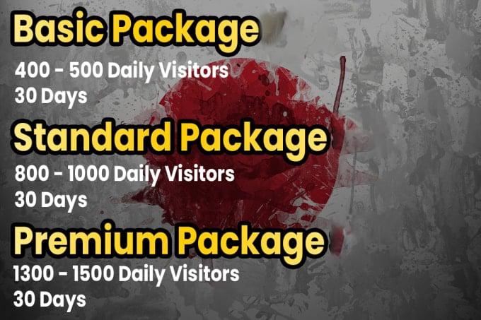 I will drive real Japan targeted web traffic 20k VISITORS