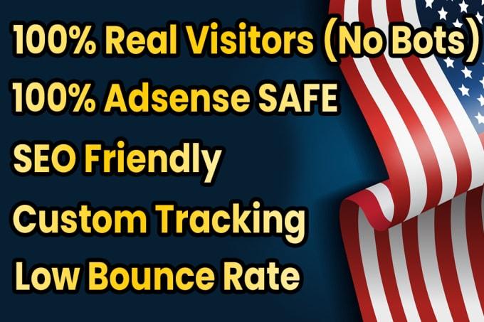 I will drive real USA targeted web traffic (20k)