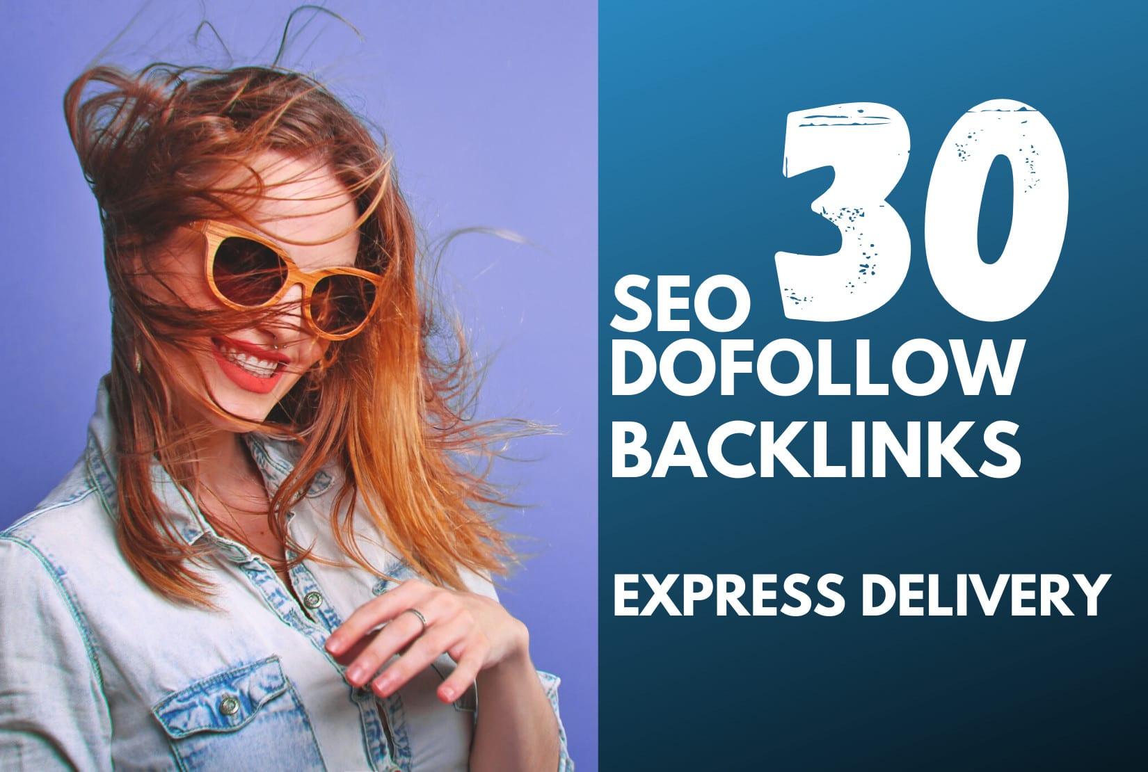 30 anchor text SEO dofollow backlinks link building