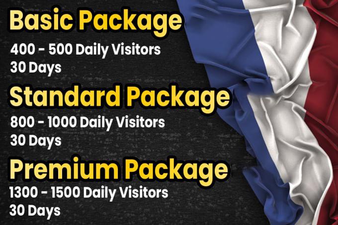 I will drive real Netherlands targeted web traffic 20K VISITORS