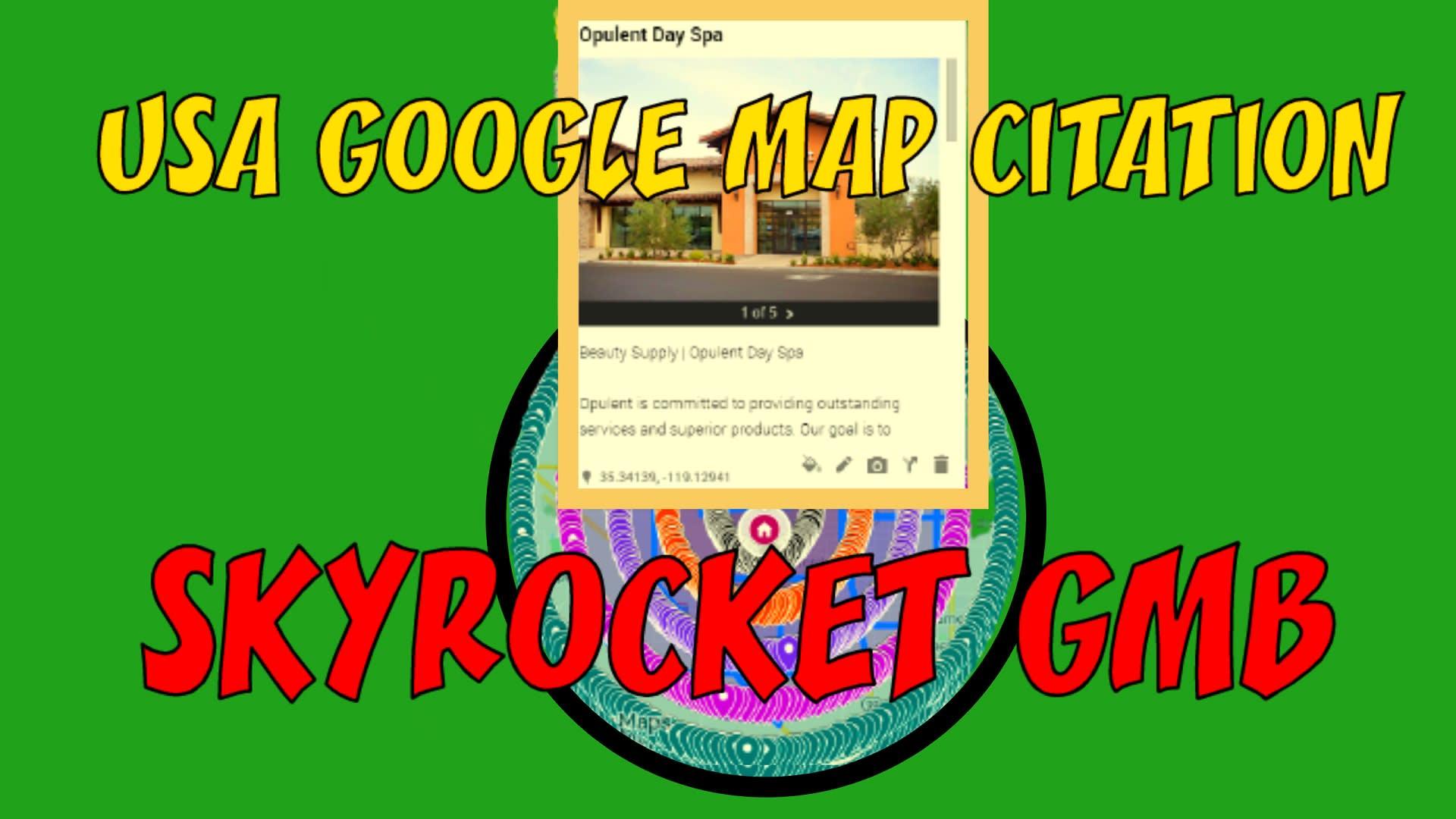 USA google point map citation for local SEO ranking(1,000 POINT)