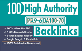 Do 100 high da USA pr9 profile backlinks manually