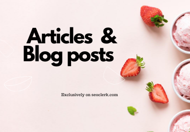 Native speaker solve all your articles and blog posts problems