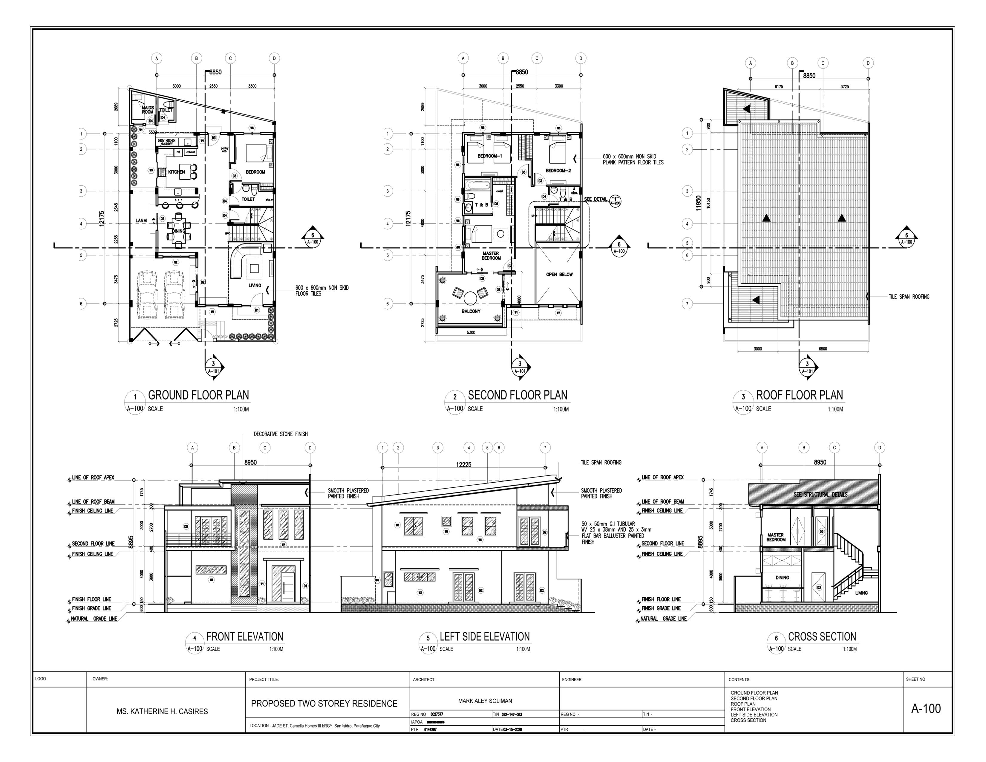 I will do Architectural CAD Drawing 