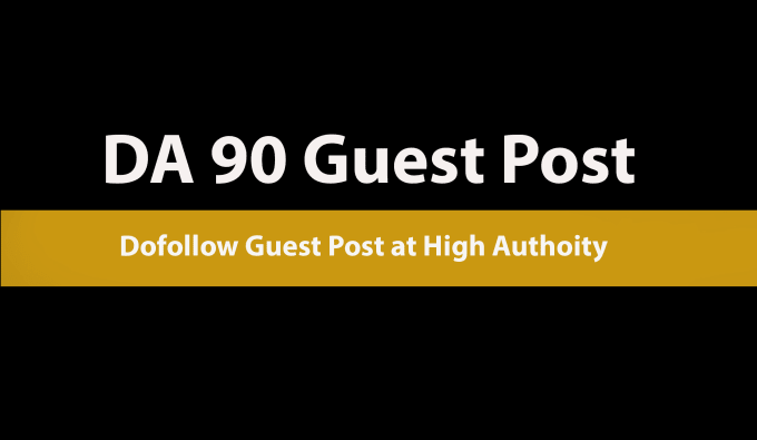 Guest post on High DA 90+ Multi-niche website 