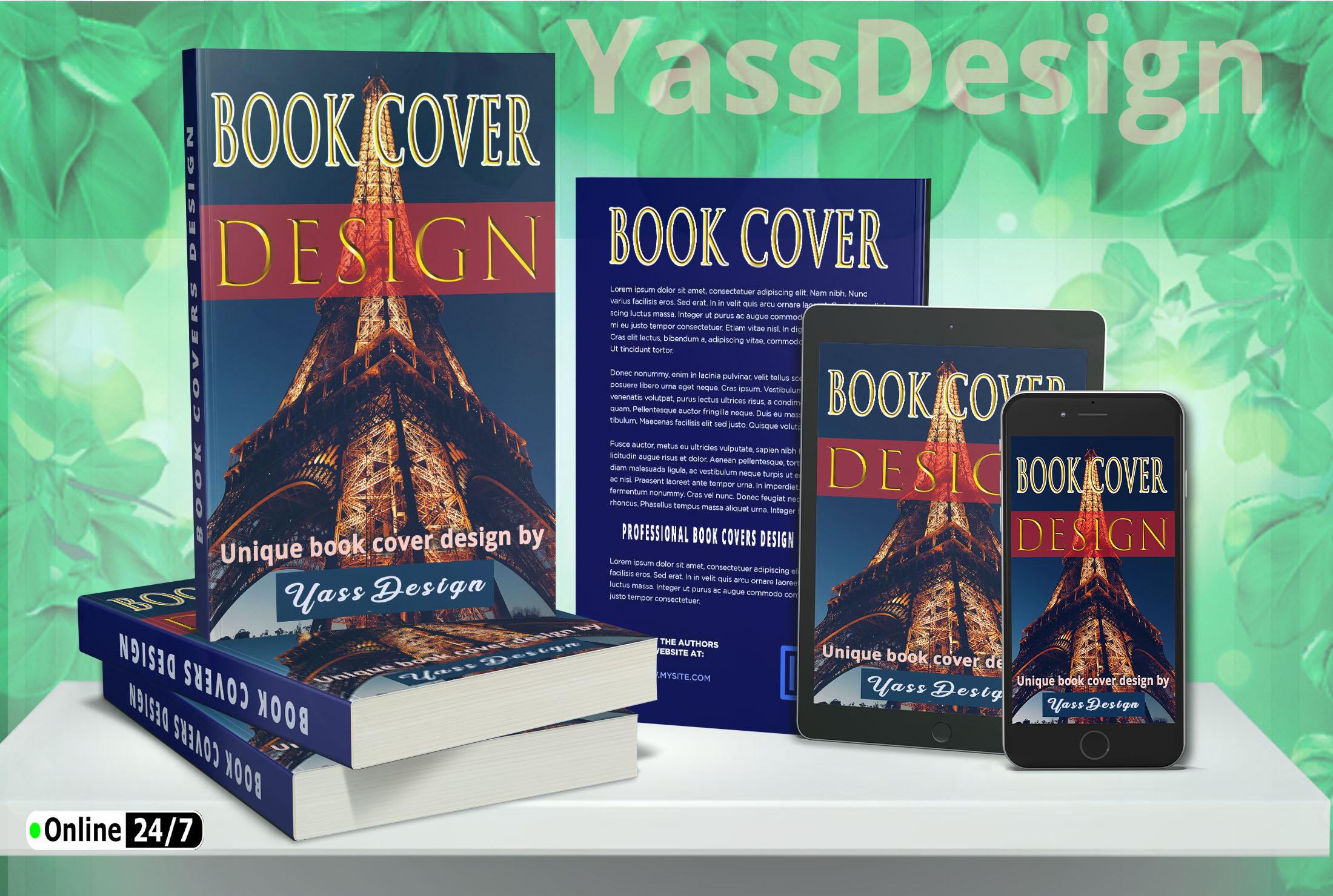 I will create book cover design, ebook cover or kindle book cover design